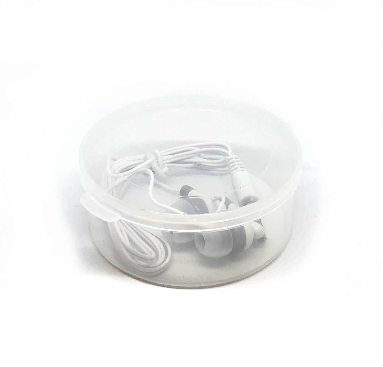 Premium White Stereo Earbuds for Enhanced Audio Experience