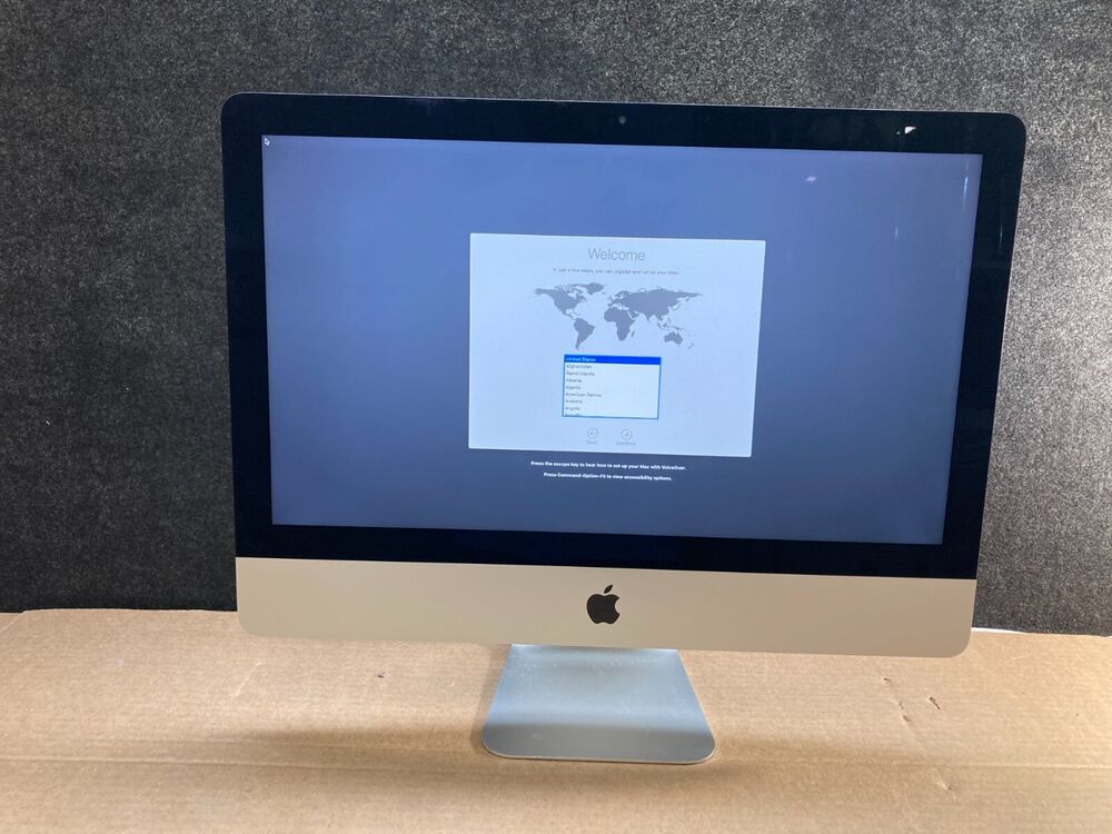 Apple iMac A1418 21.5” Intel Core i5 2.7GHz 1TB HDD 8GB RAM - macOS Catalina 2013