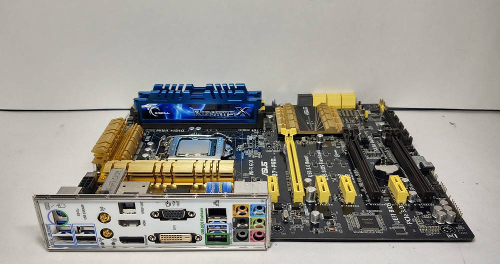 ASUS Z87-PRO Motherboard Bundle with i7-4771 CPU, 16GB DDR3 RAM