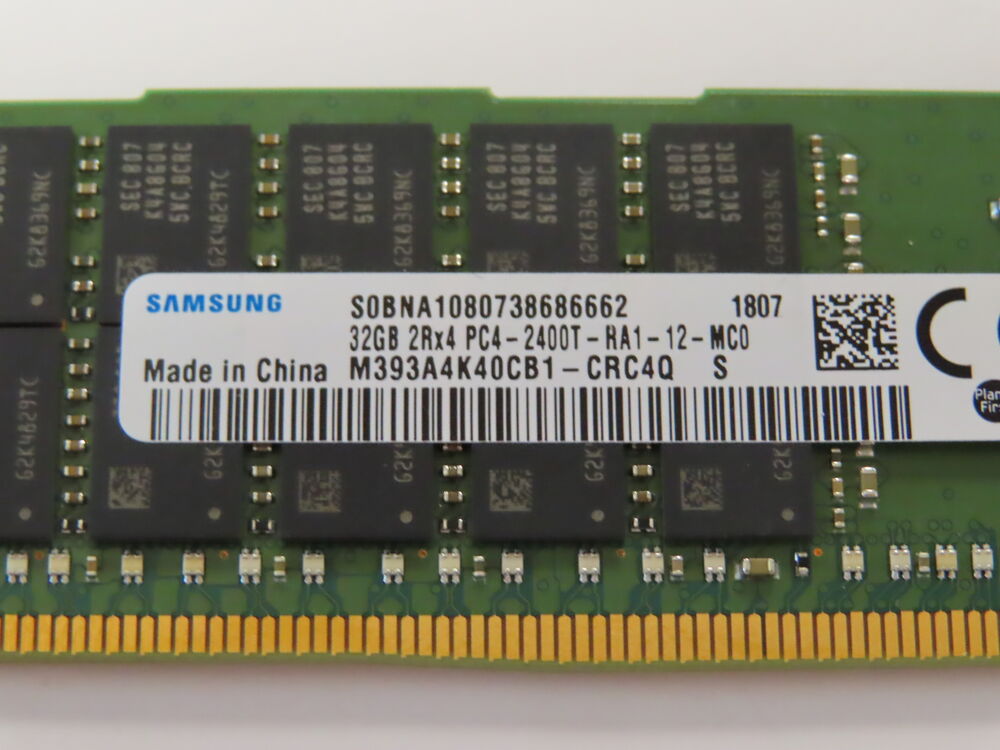 Enhanced Performance 512GB (16x 32GB) 2Rx4 2400MHz ECC Server Memory for Dell PowerEdge