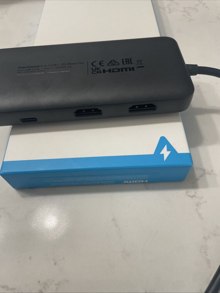 Anker 8-in-1 USB-C Hub with Dual 4K HDMI and Power Delivery