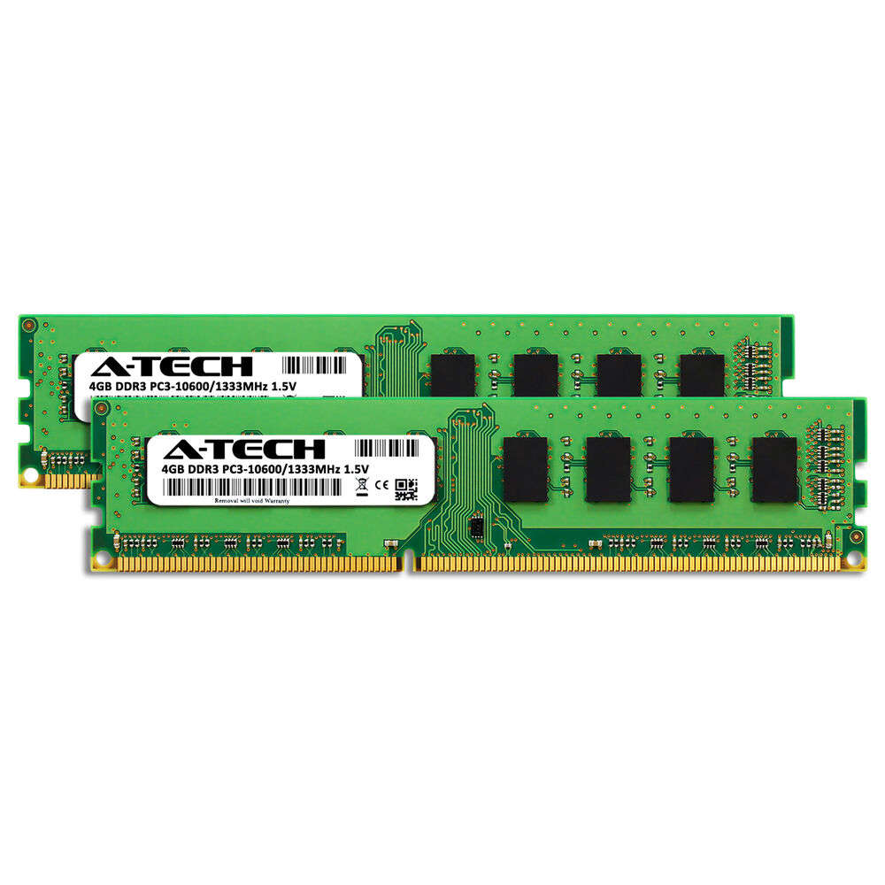 A-Tech 8GB DDR3 1333MHz RAM Kit for Enhanced Desktop Performance
