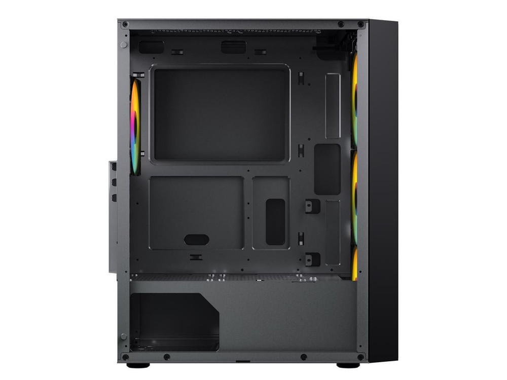 DIYPC Dragon ATX Mid Tower Gaming Case with Tempered Glass