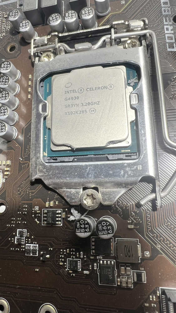 MSI Z390-A Pro Motherboard and Intel Celeron G4930 Processor Bundle
