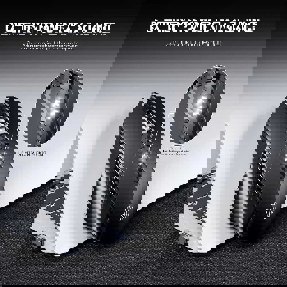 INPHIC Ergonomic Rechargeable 2.4G Optical Wireless Mouse