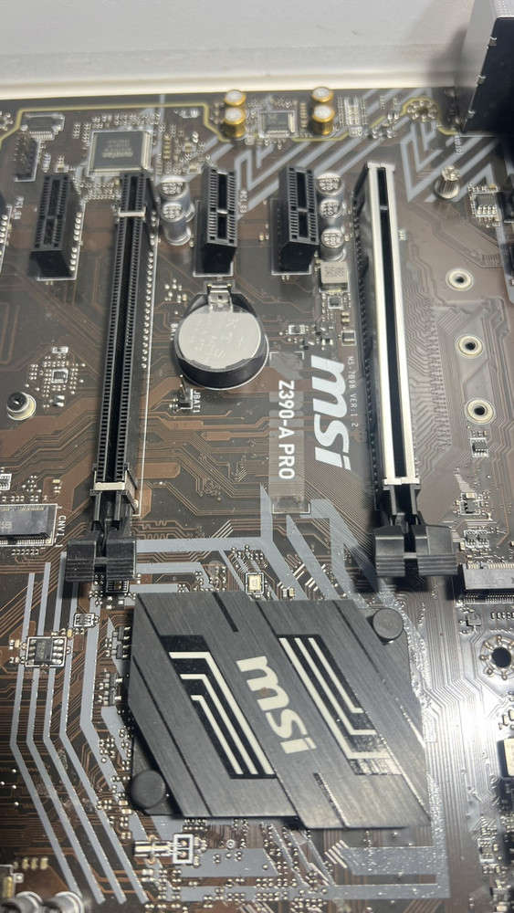 MSI Z390-A Pro Motherboard and Intel Celeron G4930 Processor Bundle