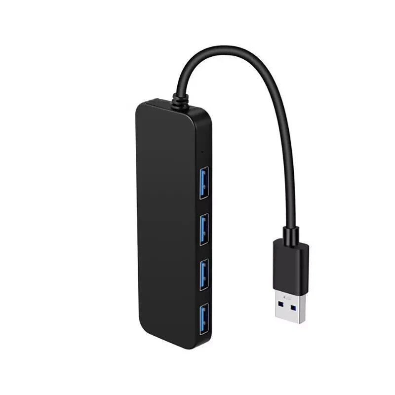 4-Port USB 3.0 Hub for Enhanced Connectivity and Data Transfer