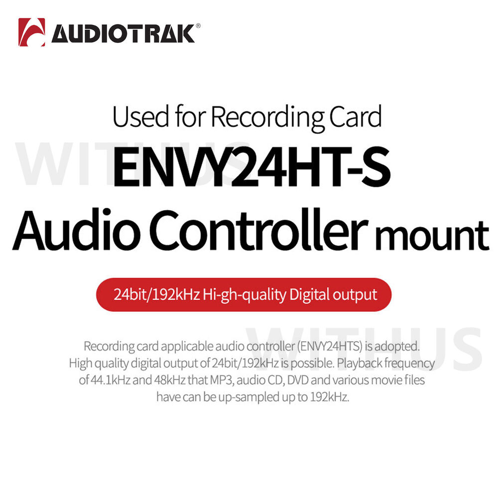 AUDIOTRAK PRODIGY HD2 BLACK EDITION PCI Sound Card - Superior Audio Performance