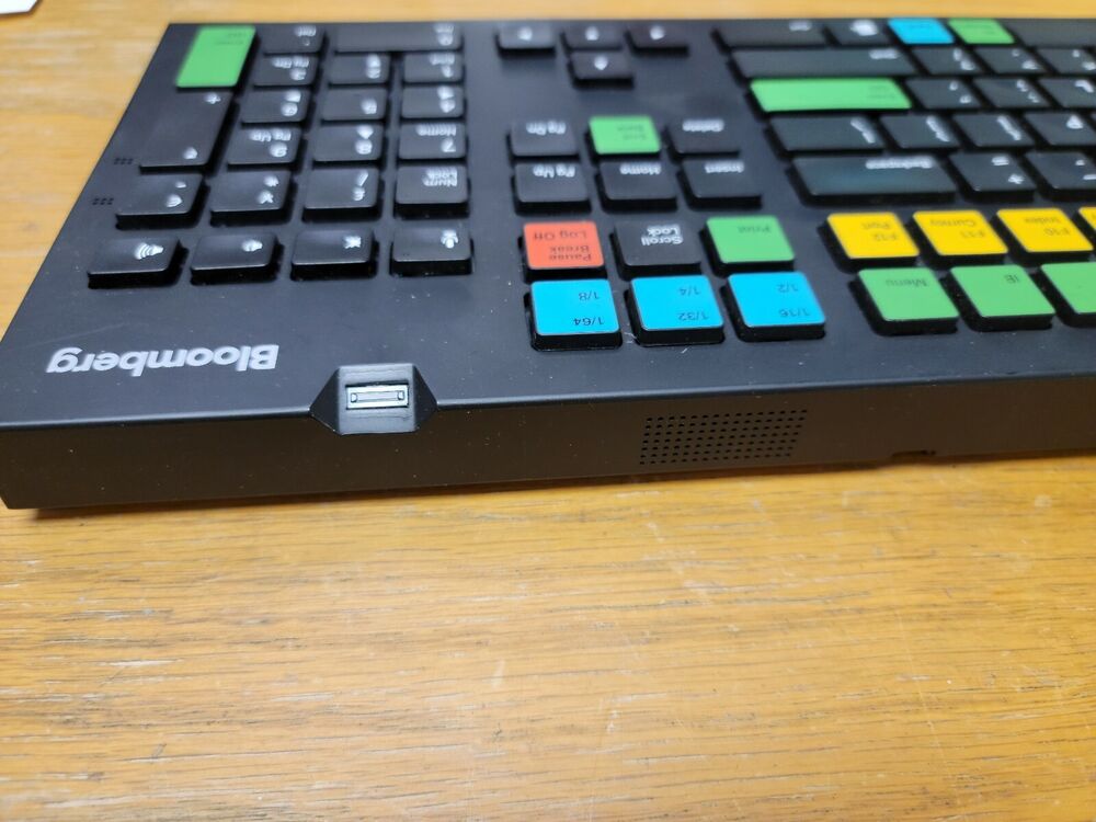 Bloomberg STB100 Wired USB Black Keyboard - Ergonomic, Durable, Professional