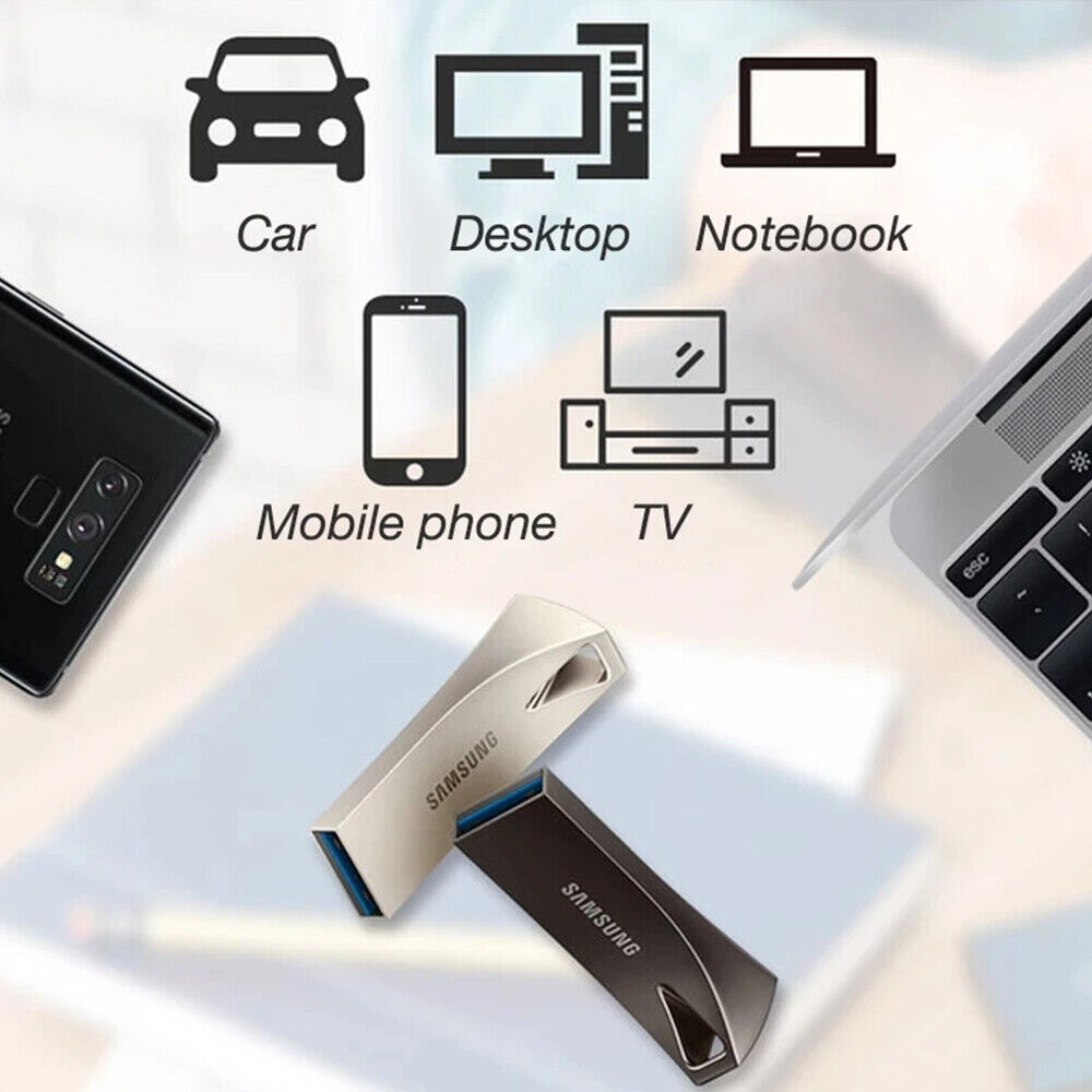 Samsung BAR Plus USB Flash Drive - High-Speed, Durable Storage