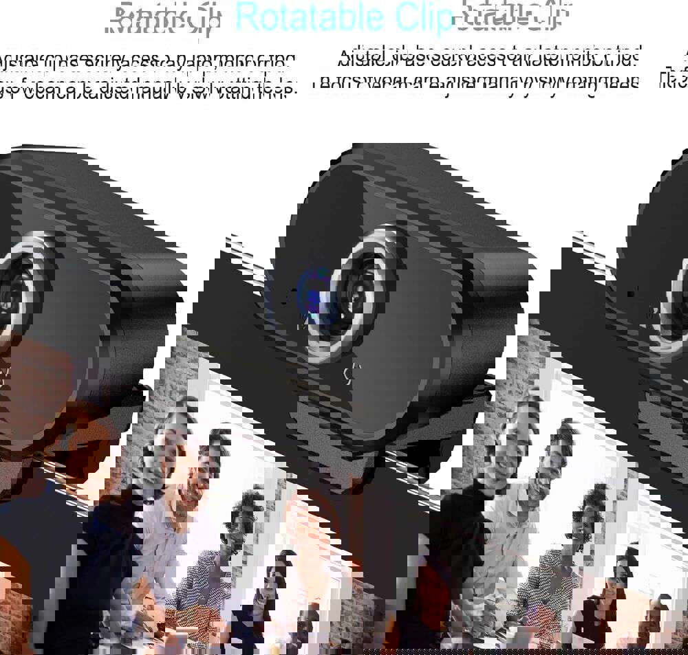1080P HD Webcam with Built-in Microphone for Clear Video Calls