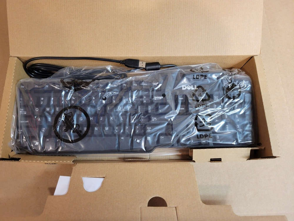 Dell SK-3205 Wired USB Keyboard with Integrated Smart Card Reader