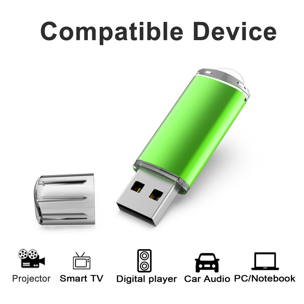 Enhanced Storage Solutions - High-Capacity USB 2.0 Flash Drives