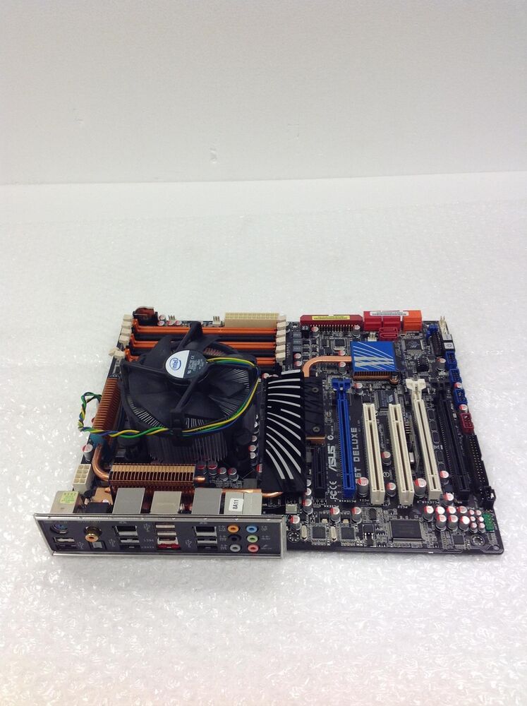 ASUS P6T Deluxe Motherboard with Enhanced Heatsink