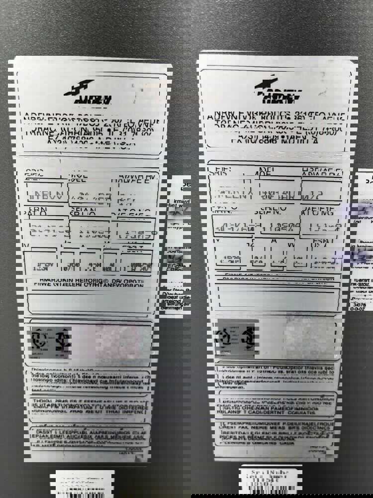 Andrew Network Products Interlynx 400 Plus Unit Only Power On READ *USED*
