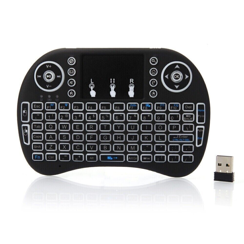 US Mini i8 2.4G Wireless Keyboard with Touchpad
