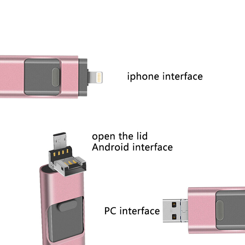 1/2TB USB 3.0 Flash Pen Drive for iPhone, iPad, and PC