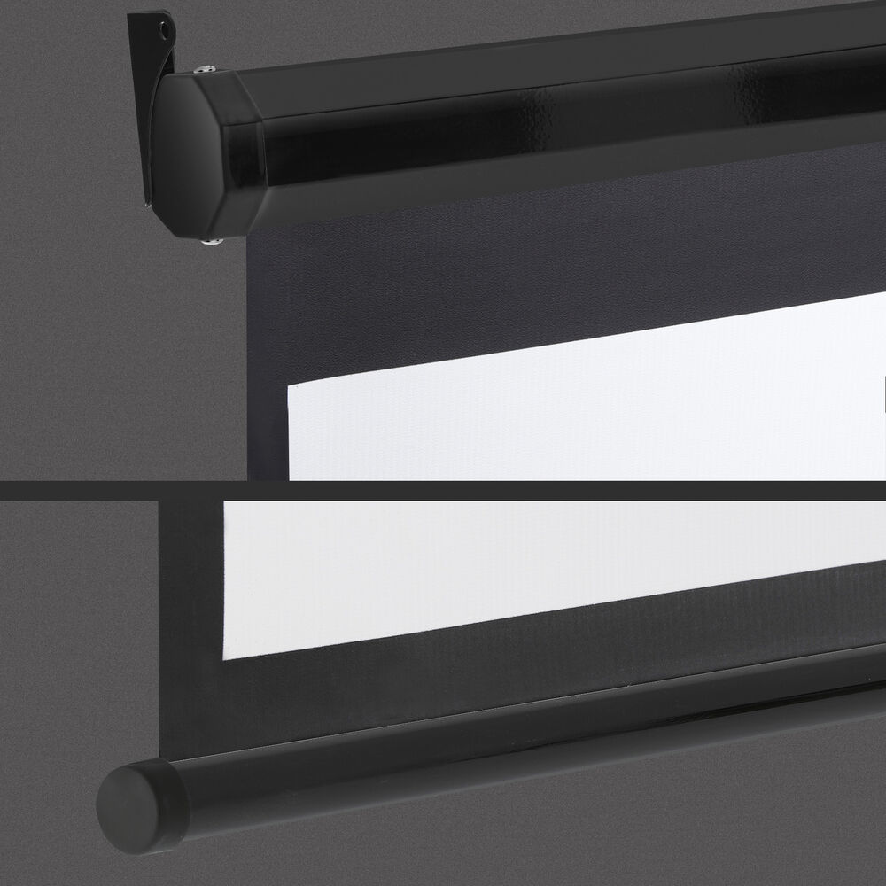 Black Foldable 16:10 HD Projection Screen