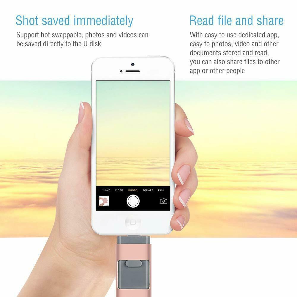 1/2TB USB 3.0 Flash Pen Drive for iPhone, iPad, and PC
