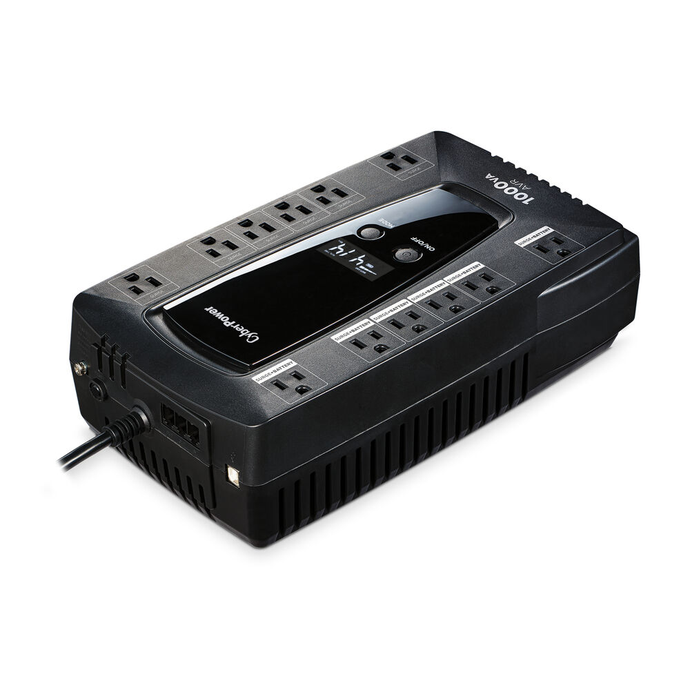 Certified Refurbished CyberPower LE1000DG-R 1000VA LCD UPS