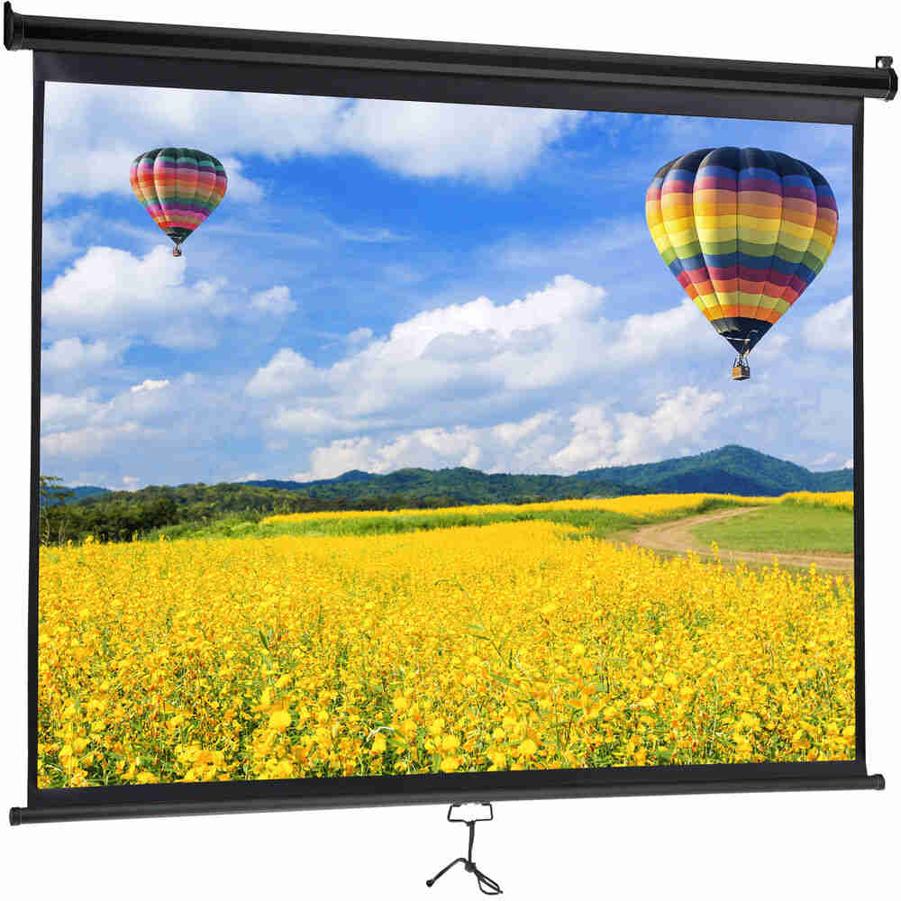 Black Foldable 16:10 HD Projection Screen