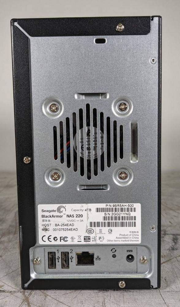 Seagate BlackArmor NAS 220 Network Storage - No HDD - For Parts