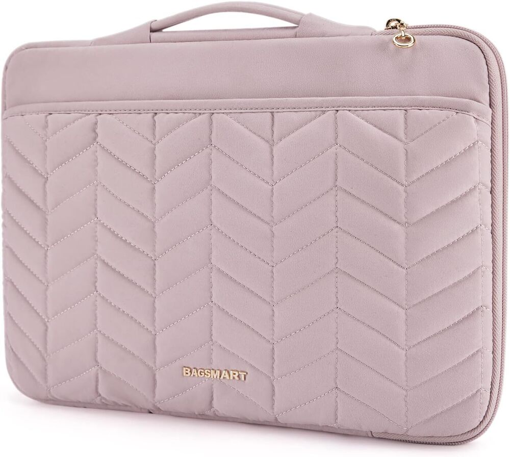 15-16 Inch Puffy Padded Laptop Sleeve with Handle