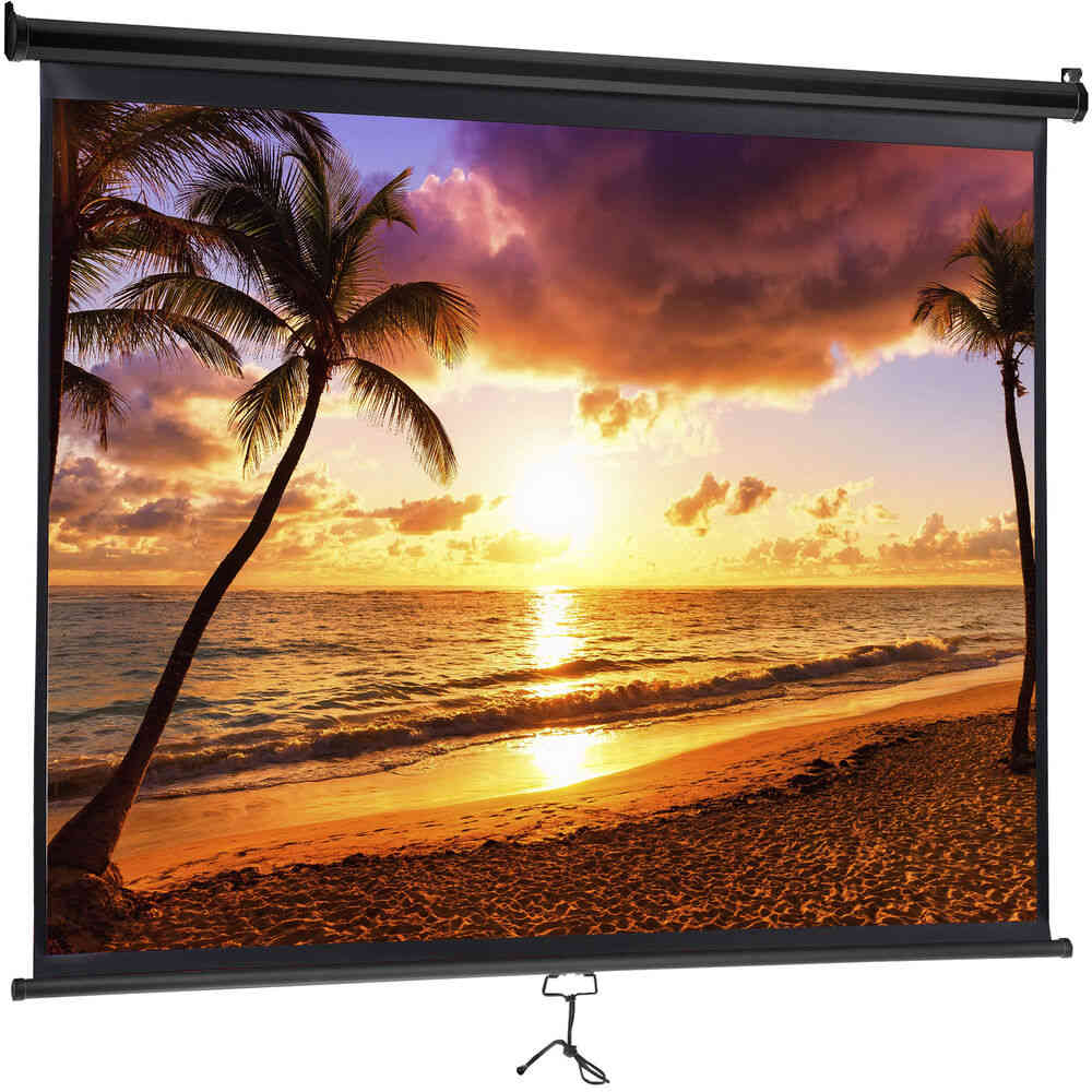 Black Foldable 16:10 HD Projection Screen