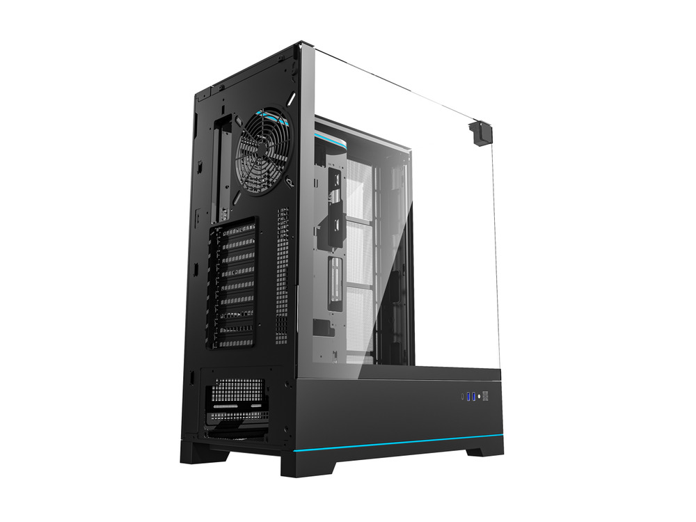 darkFlash DY450L Black Steel / Tempered Glass ATX Mid Tower Case