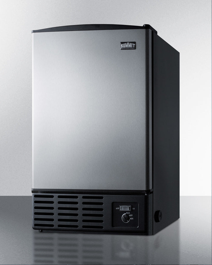 Summit BIM25 - 15" Drain-Free Ice Maker, 12 lbs. Daily Capacity